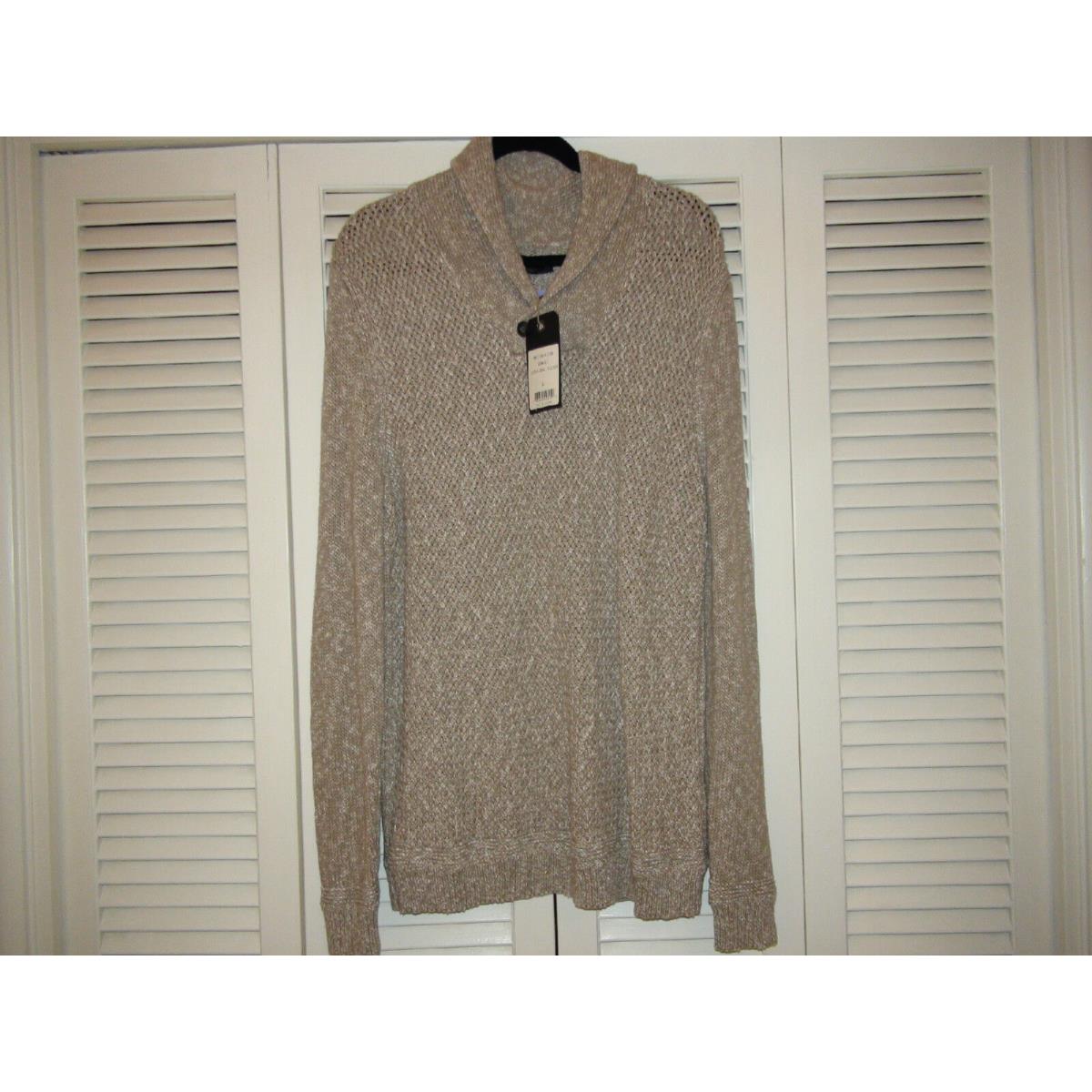 Rag Bone Khaki Alturas Shawl Pullover Sweater Size L