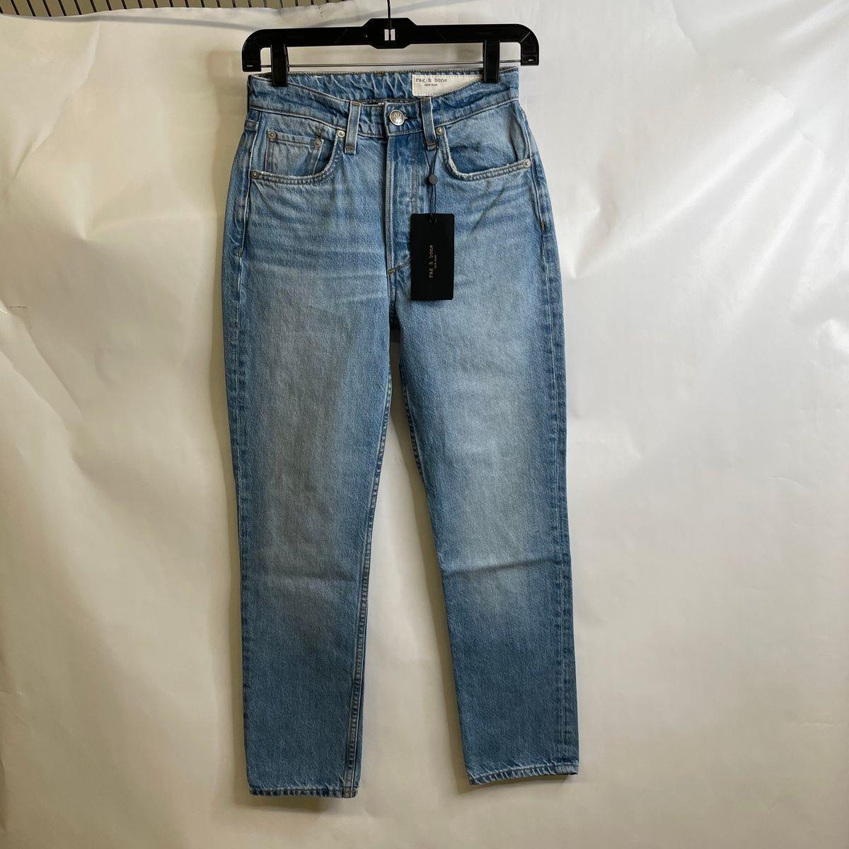 Rag and Bone Nina High-rise Ankle Cigarette Jeans Women`s Size 24