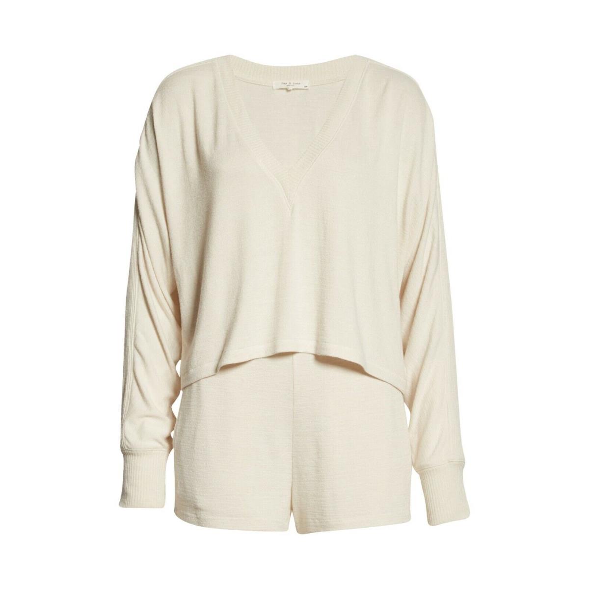 Rag Bone The Knit Beige Lounge Set L88114 Woman`s Size XS