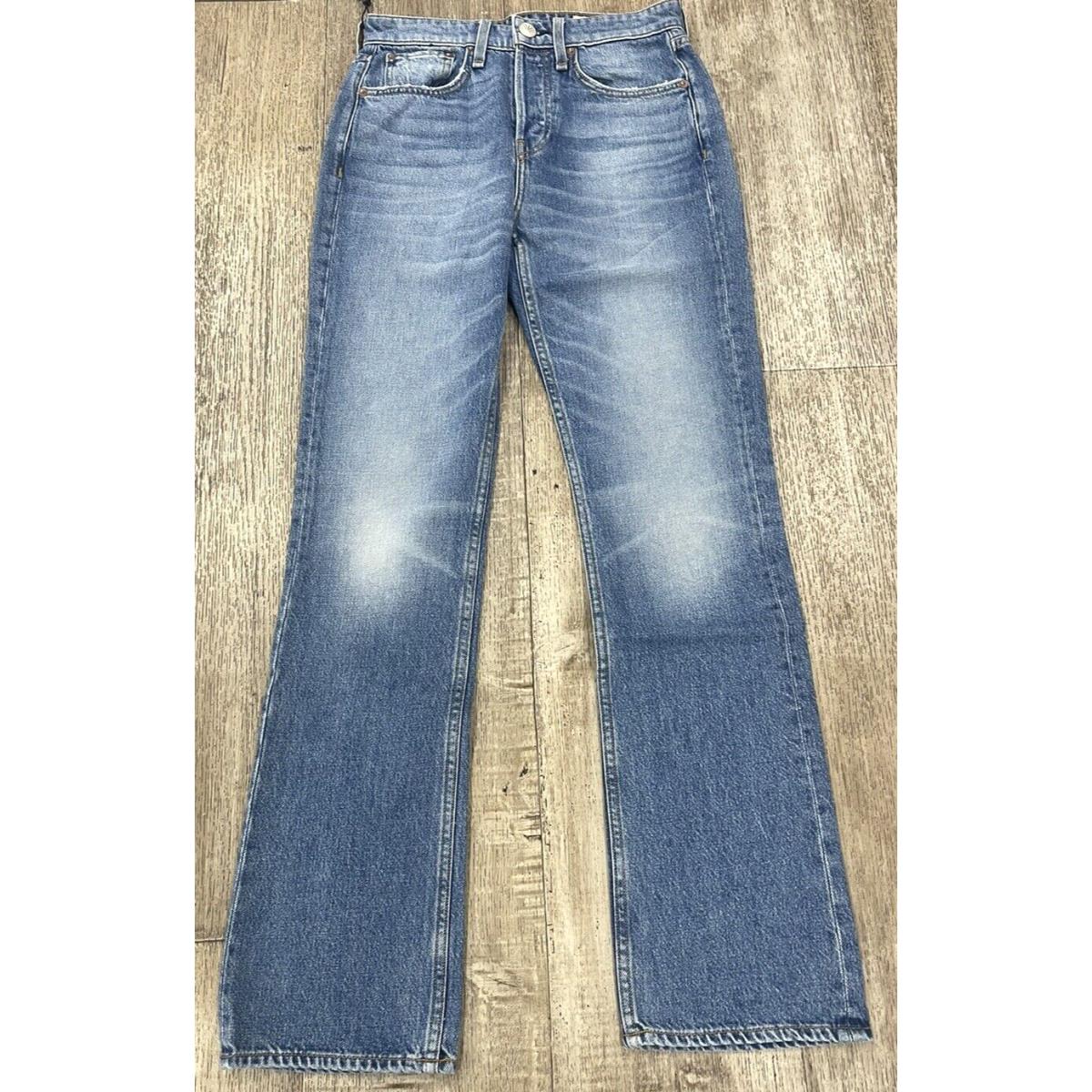 Rag Bone Maya High Rise Bootcut Jeans In Aquarius Size: 25