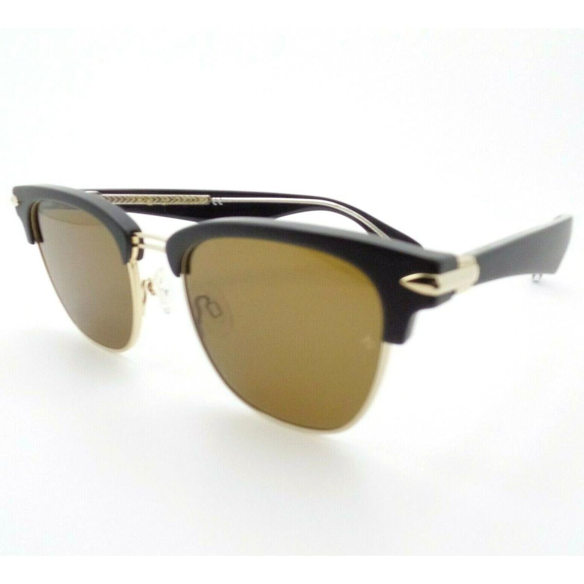 Rag Bone Rnb 5007 2M2 70 Matte Black Gold Sunglasses