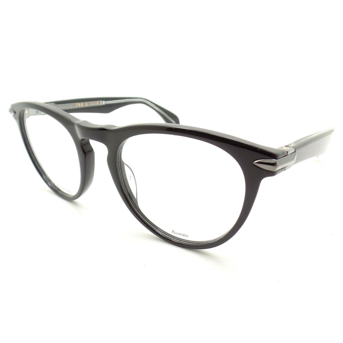 Rag Bone Rnb 7003 807 Black Gun 51 Eyeglass Frame