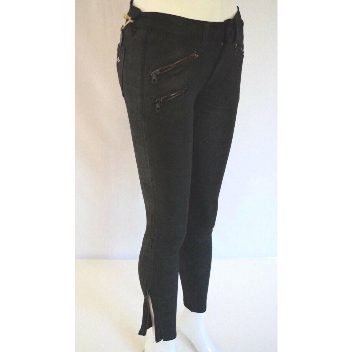 Rag Bone Rbw Leather Legging Woman Jeans SZ 29 in Black