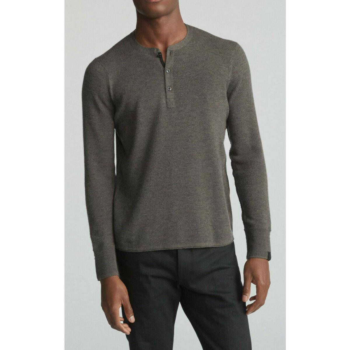 Rag Bone Gregory Henley Style Pullover Sweater 84% Merino Wool Sz 2XL