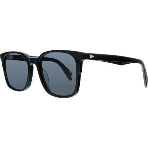 Rag Bone 5016 Unisex Square Designer Sunglasses Black Tortoise Havana/grey 52 mm