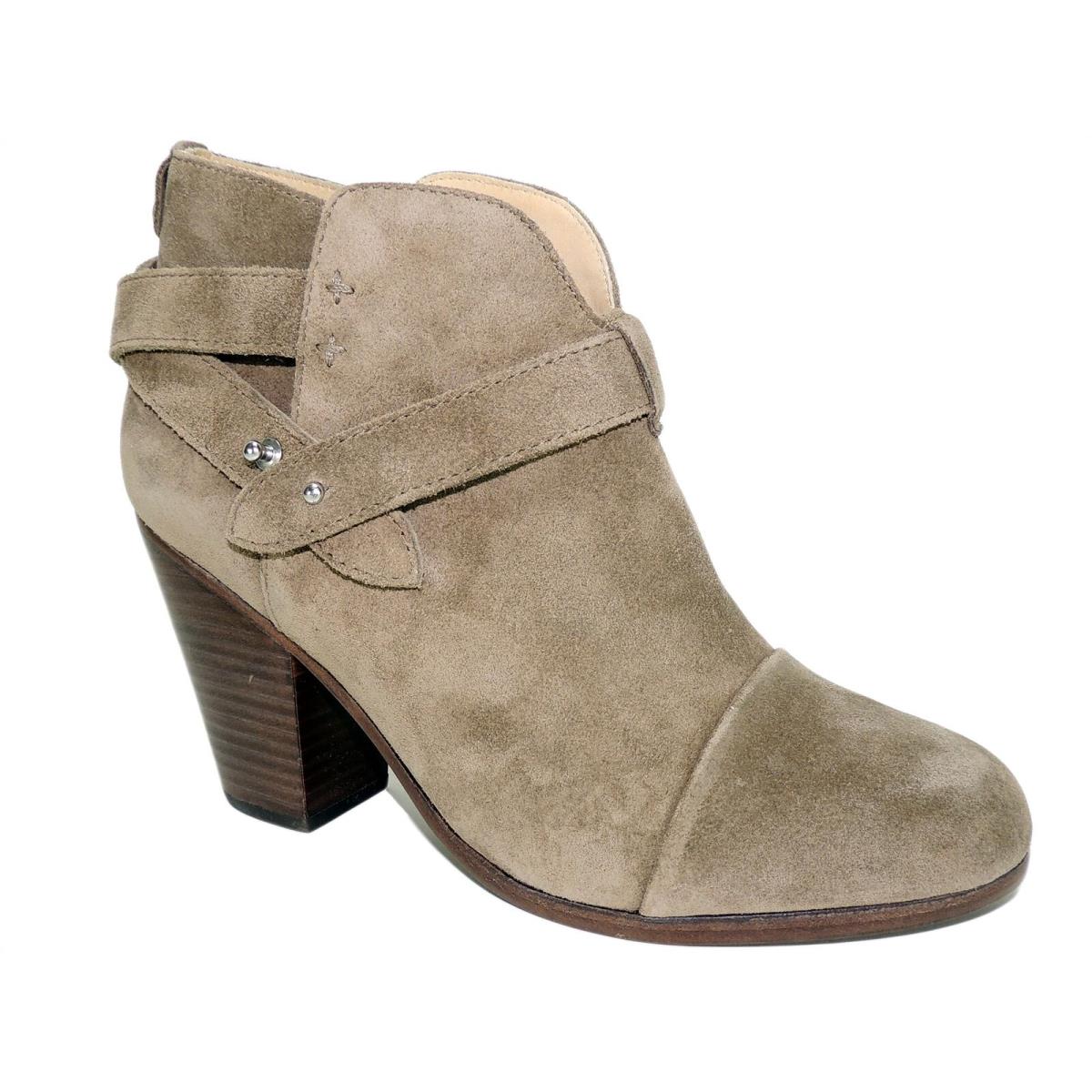 Rag Bone Women`s Harrow Boots Taupe Suede Size US 8.5 - Eur 38.5