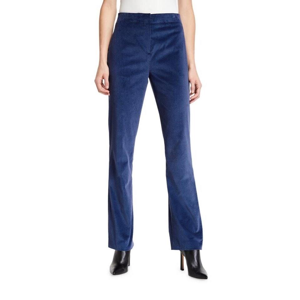 Rag Bone Margaret Velvet Pant Blue Multi 4