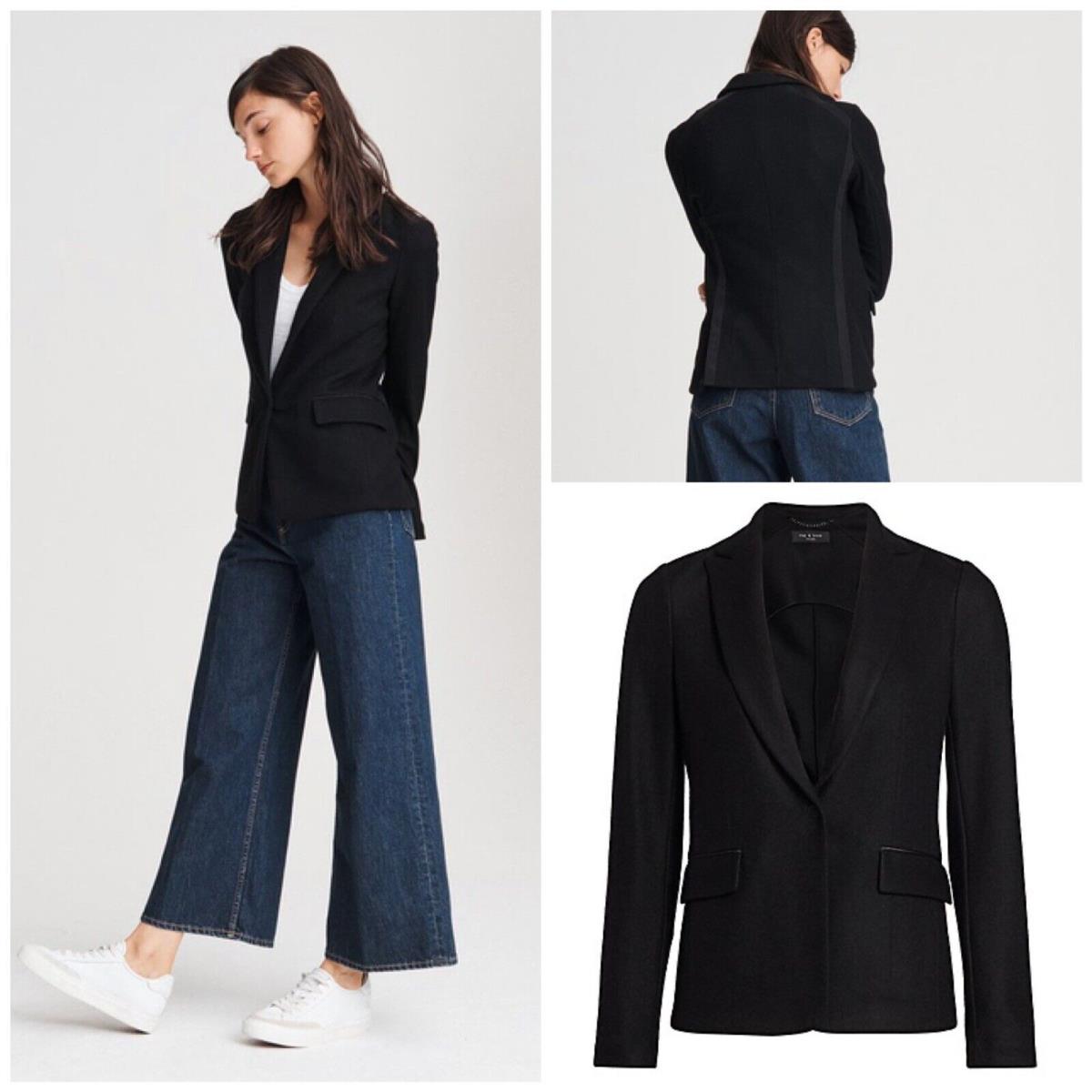 Rag Bone Lexington Blazer In Black Size: 2