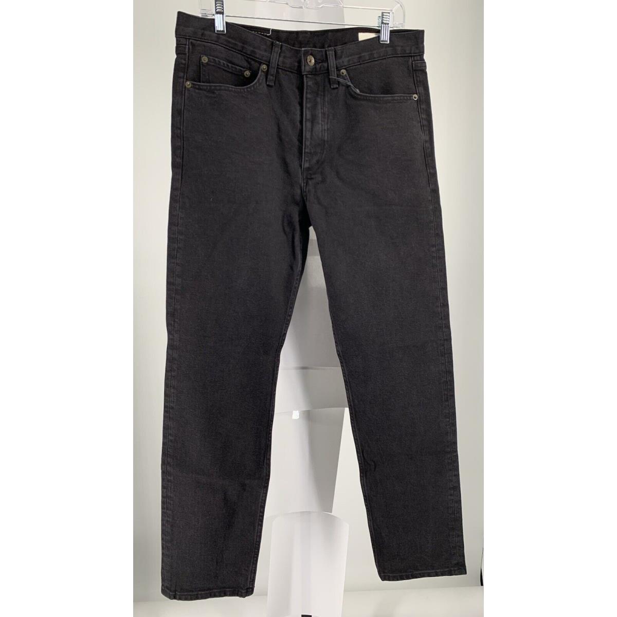 Rag Bone Fit 3 Classic Black Jeans 33Wx32L MED21F215LCBK