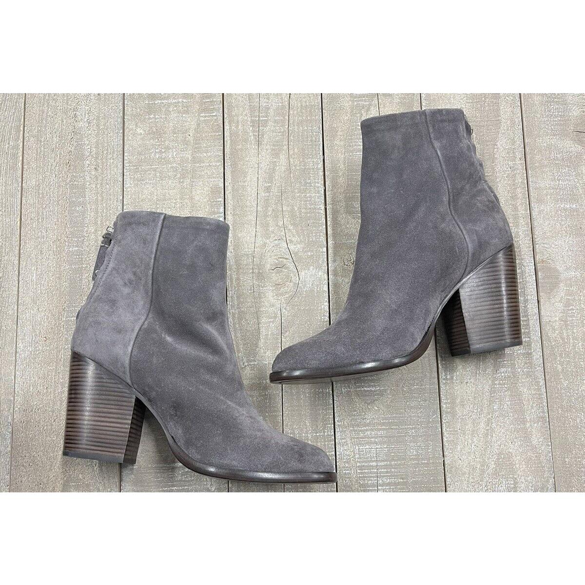 Rag Bone Ashby Ankle Boot In Grey Suede Size: 36.5 US 6.5