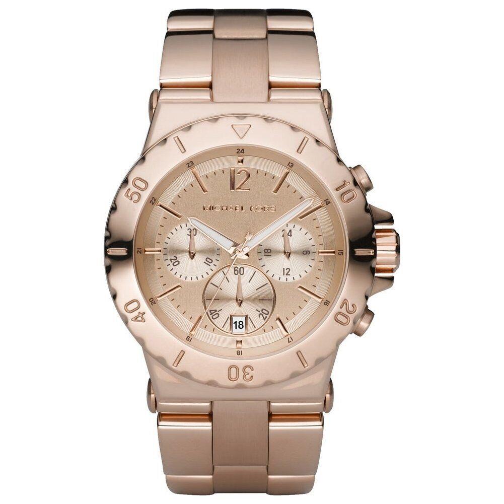 Michael Kors Women`s MK5314 Classic Rose Gold-tone Stainless Steel Watch