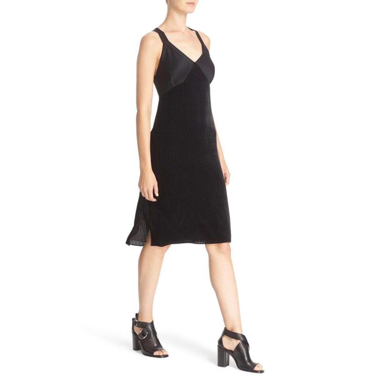 SZ 8 Rag Bone Black Ruby Dress