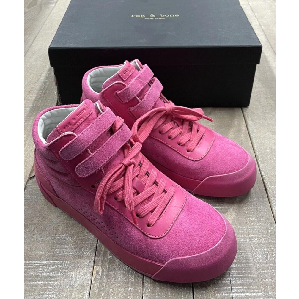 Rag Bone Nova High Top Sneakers In Peony Size: 36 US 6