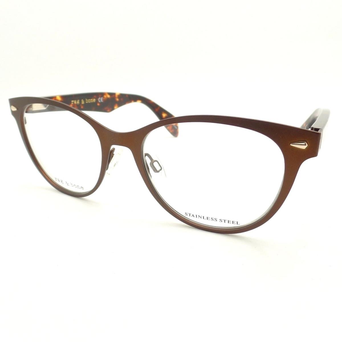 Rag Bone Rnb 3002 Hgc Brown 50mm Eyeglass Frame r