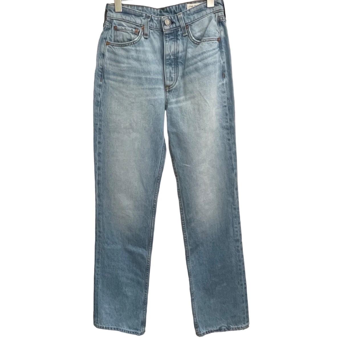 Rag Bone Alex High Rise Straight Jean Size 25