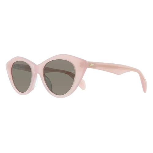 Rag Bone Rnb1028/S Pink/brown One Size - Frame: Multicolor, Lens: Multicolor