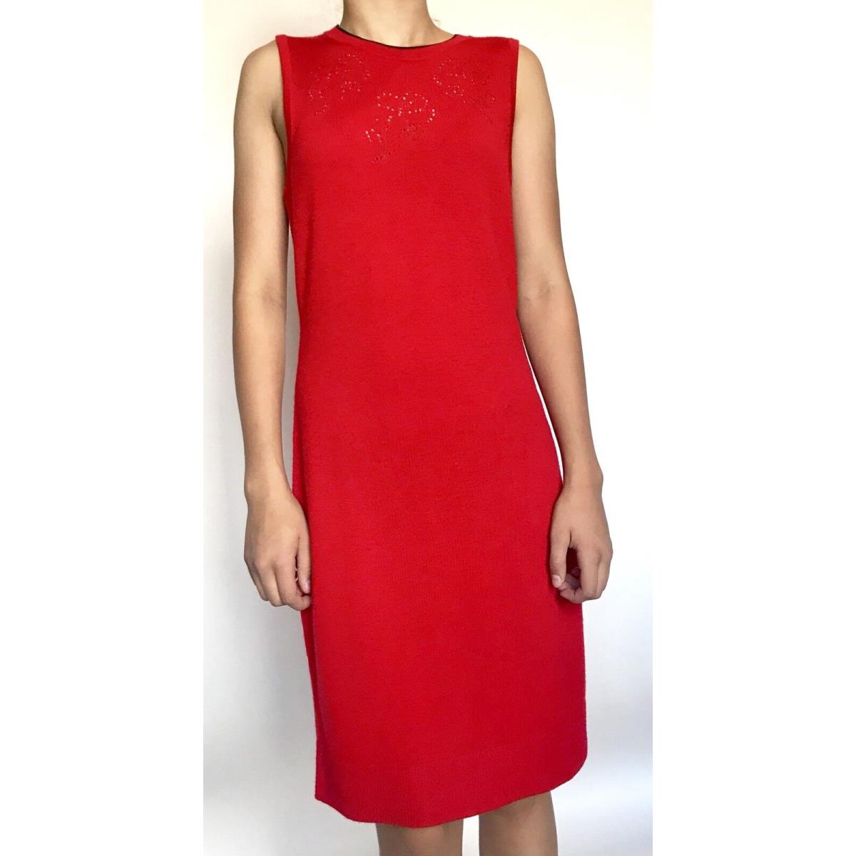 Rag and Bone Red Merino Knit Adriana Dress. Size M Retail Price