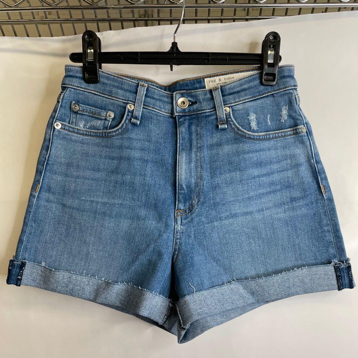 Rag Bone Nina High-rise Short Women`s Size 26 Palmer