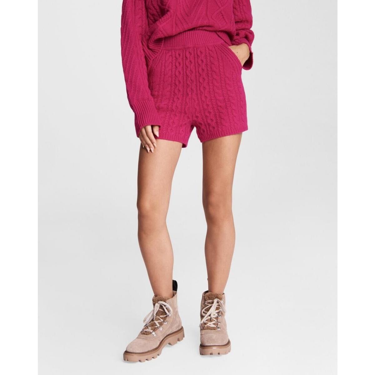 Rag Bone Pierce Cashmere Cable Short L