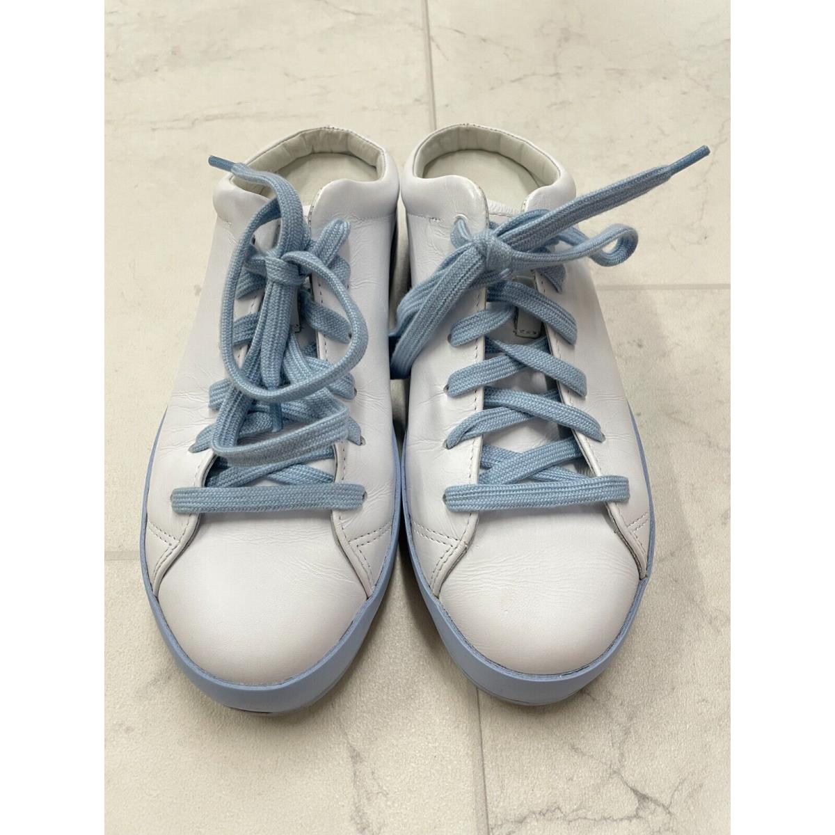 Rag Bone RB1 Mule In White/chambray Size:EU37 US7