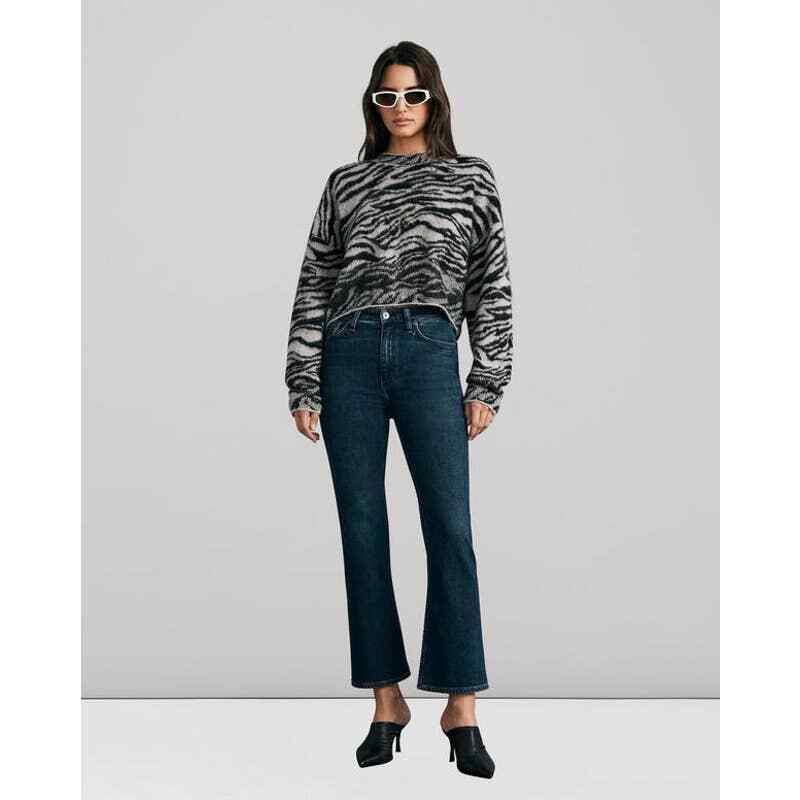 Rag Bone Casey Ankle Flare Chelsea High-rise Stretch Jean 31