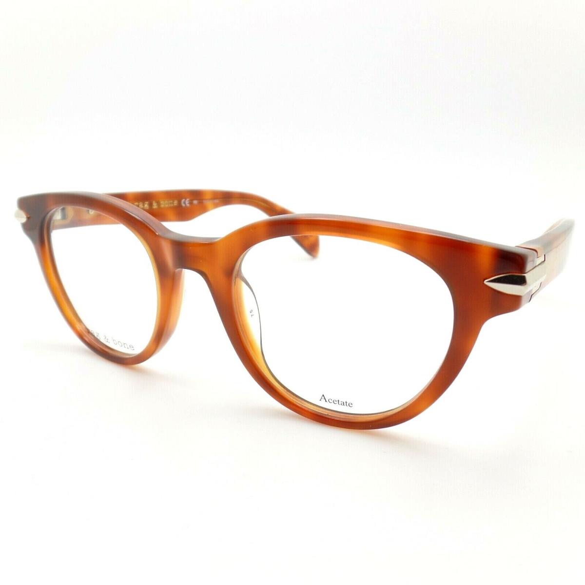 Rag Bone Rnb 3003 086 56mm Havana Eyeglass Frame