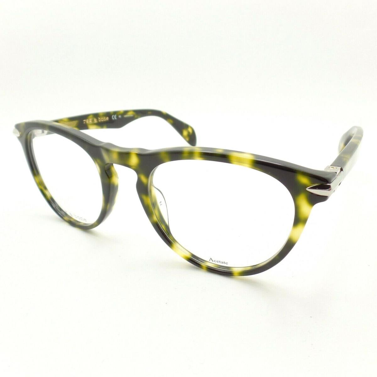 Rag Bone Rnb 7003 Xgw Havana Green 51 Eyeglass Frame