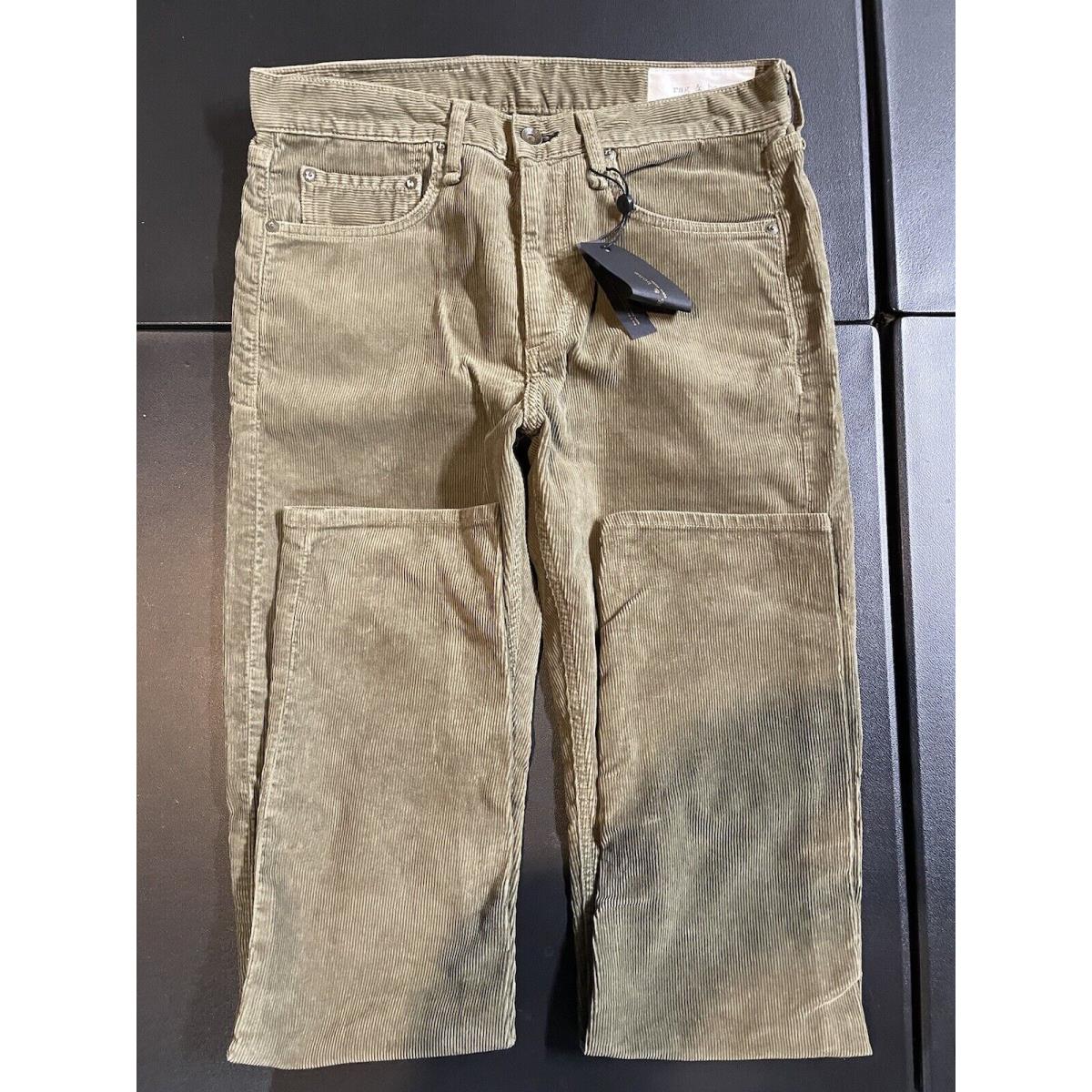 Rag Bone Fit 2 Corduroy Slim Fit Pants In Army Size: 31