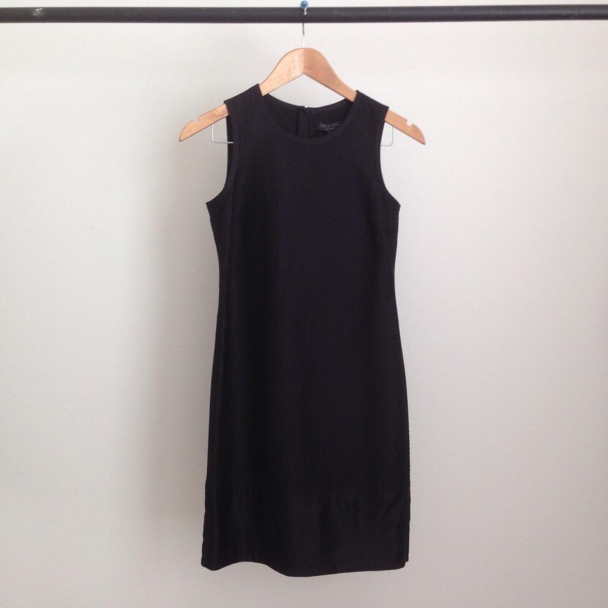 Rag and Bone Yuri Dress Dark Navy Singer Anne Yuhlee Izabella SZ 00