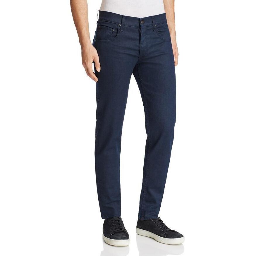 Rag Bone Fit 2 Jeans In Coated Navy Size: 38