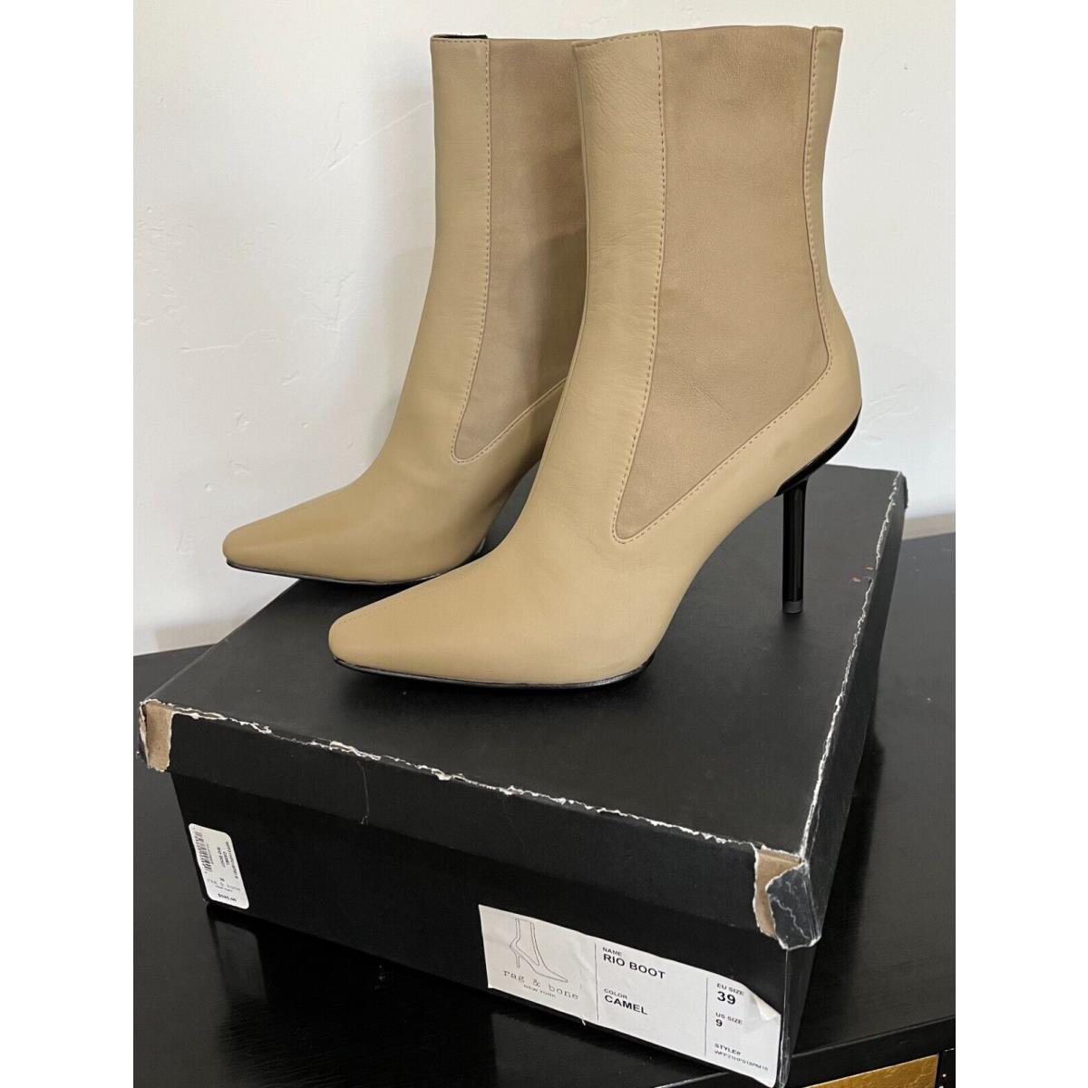 Rag Bone Rio Boot. Color - Camel. Sz 9 EU 39