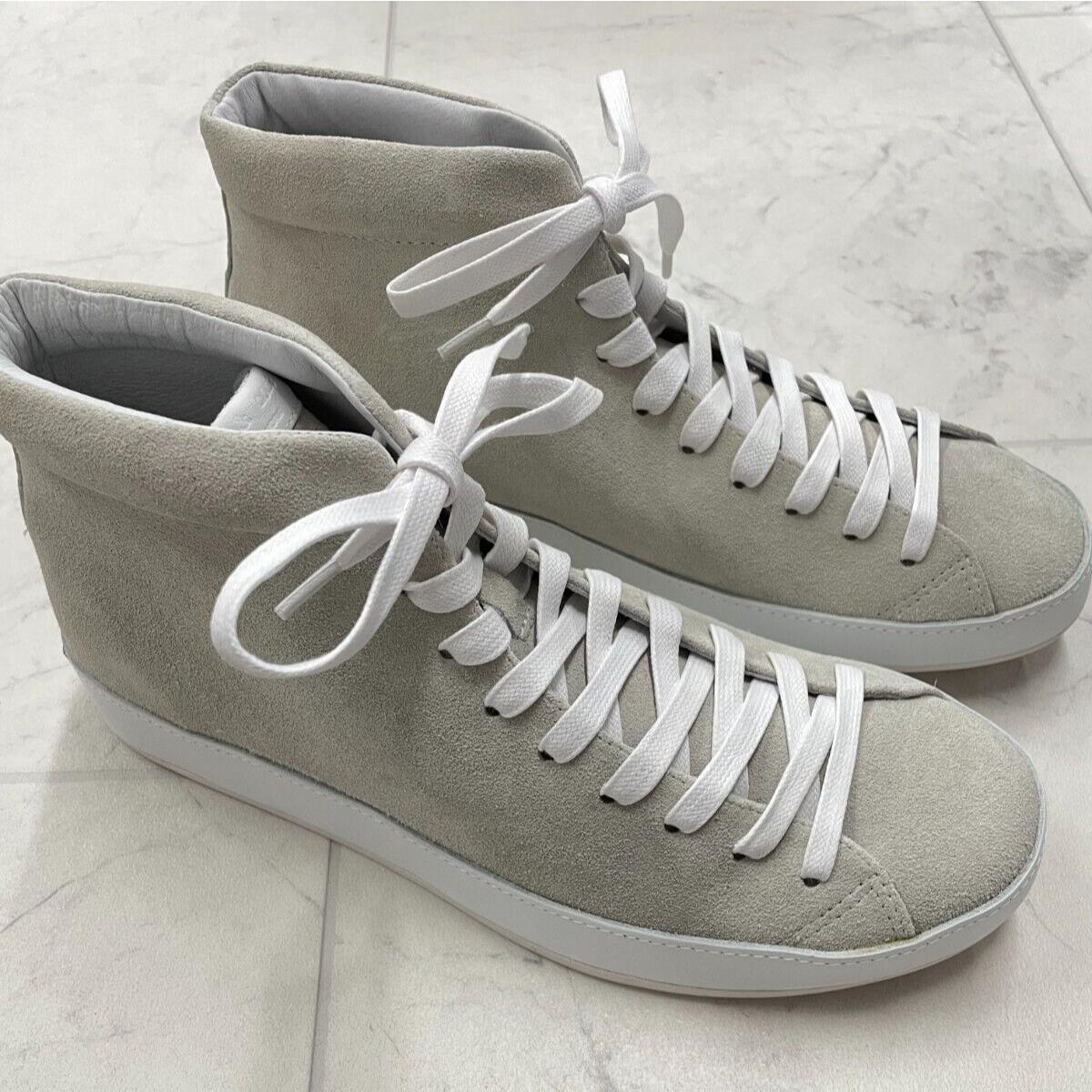 Rag Bone RB1 High Top In Off White Suede Size: EU43 US10