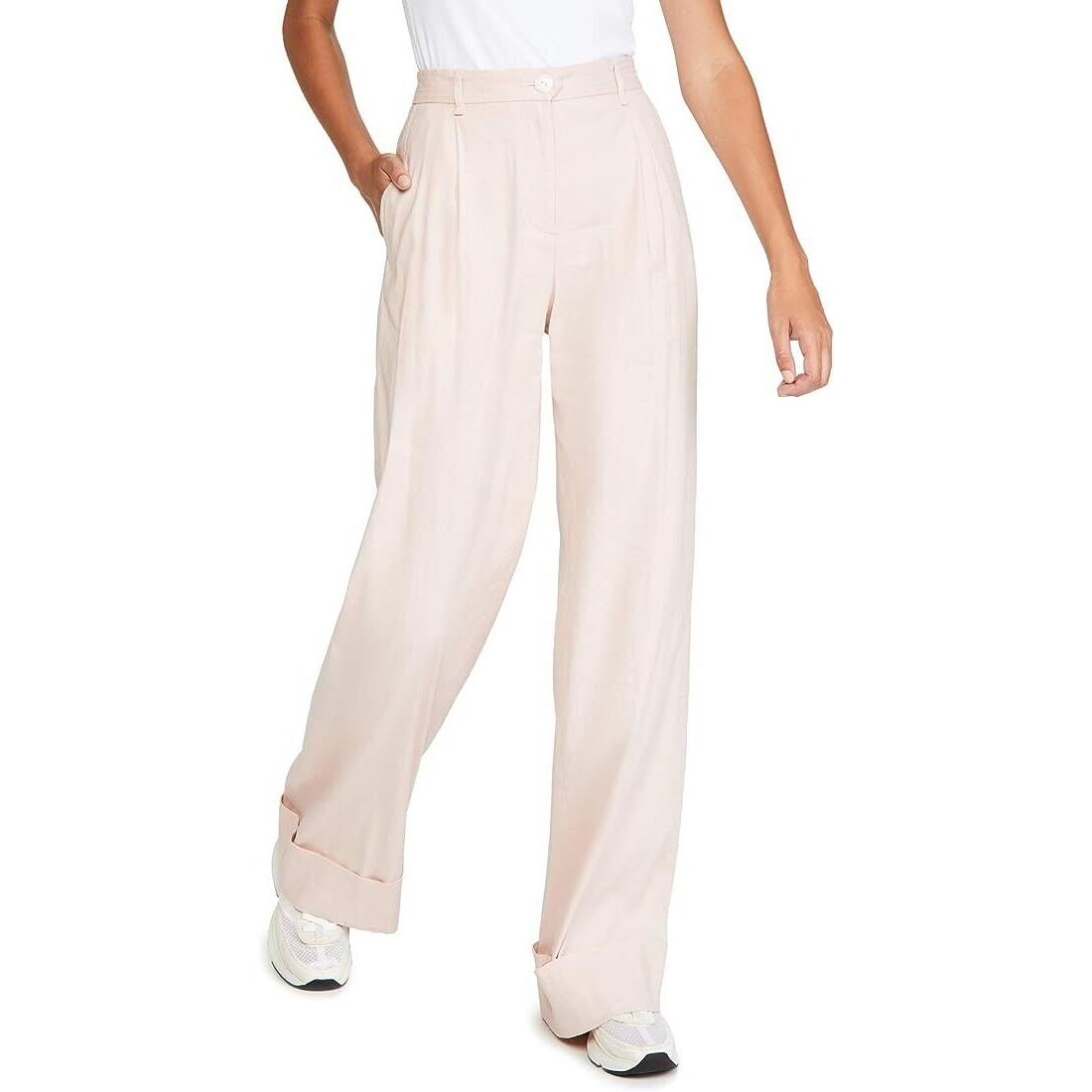 Rag Bone Ivy Linen Pant in Mulberry Spritz Size: 10