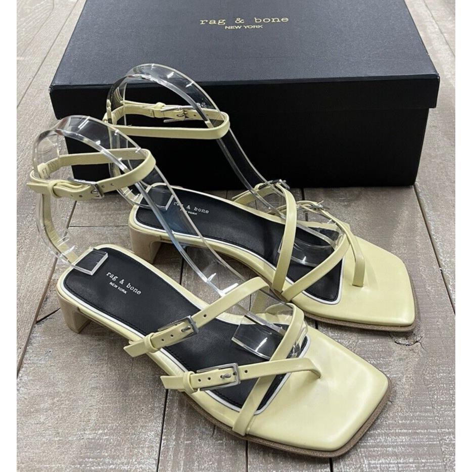 Rag Bone Calliope Mid Sandal In Soleil Size:35 US 5