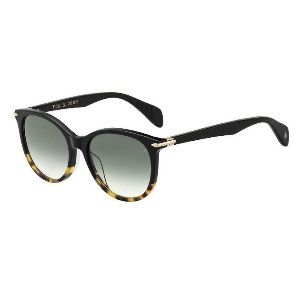 Rag Bone Rnb 1020 Sunglasses 0WR7 Black Havana