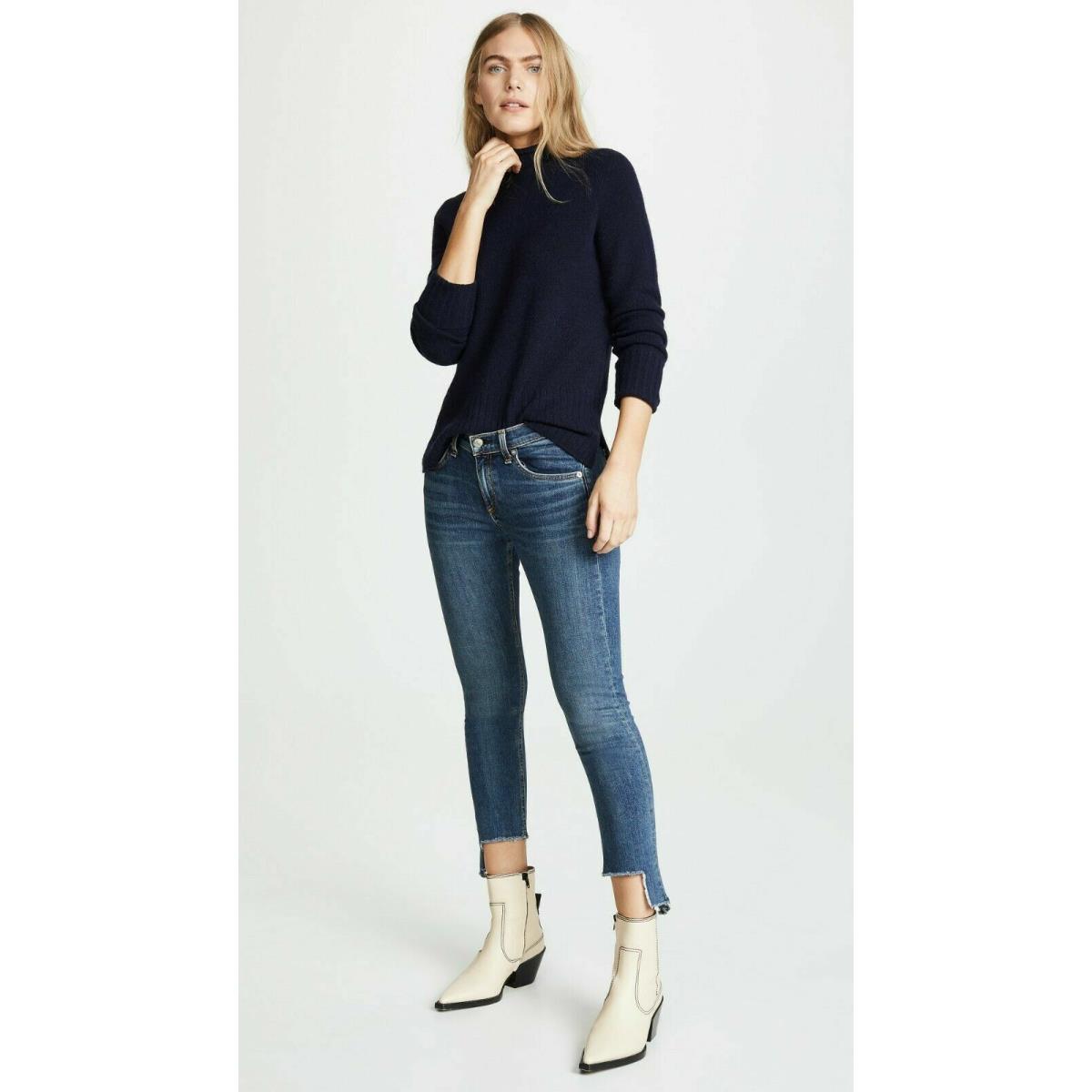 Rag Bone Capri Hampton Ankle Skinny Jeans Size 24