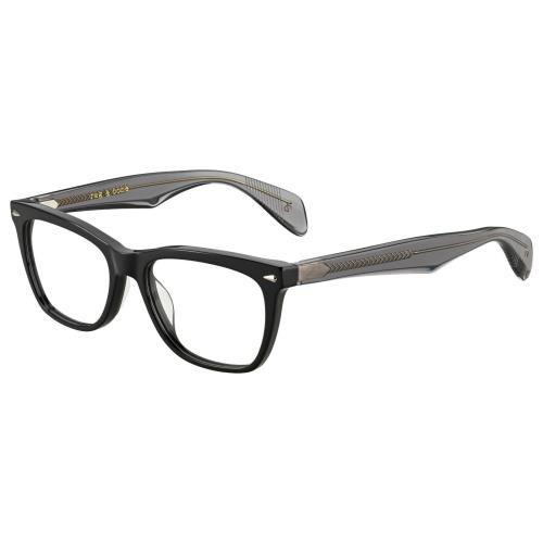 Rag Bone Rnb 3001 Black Grey 50mm Eyeglass Frame