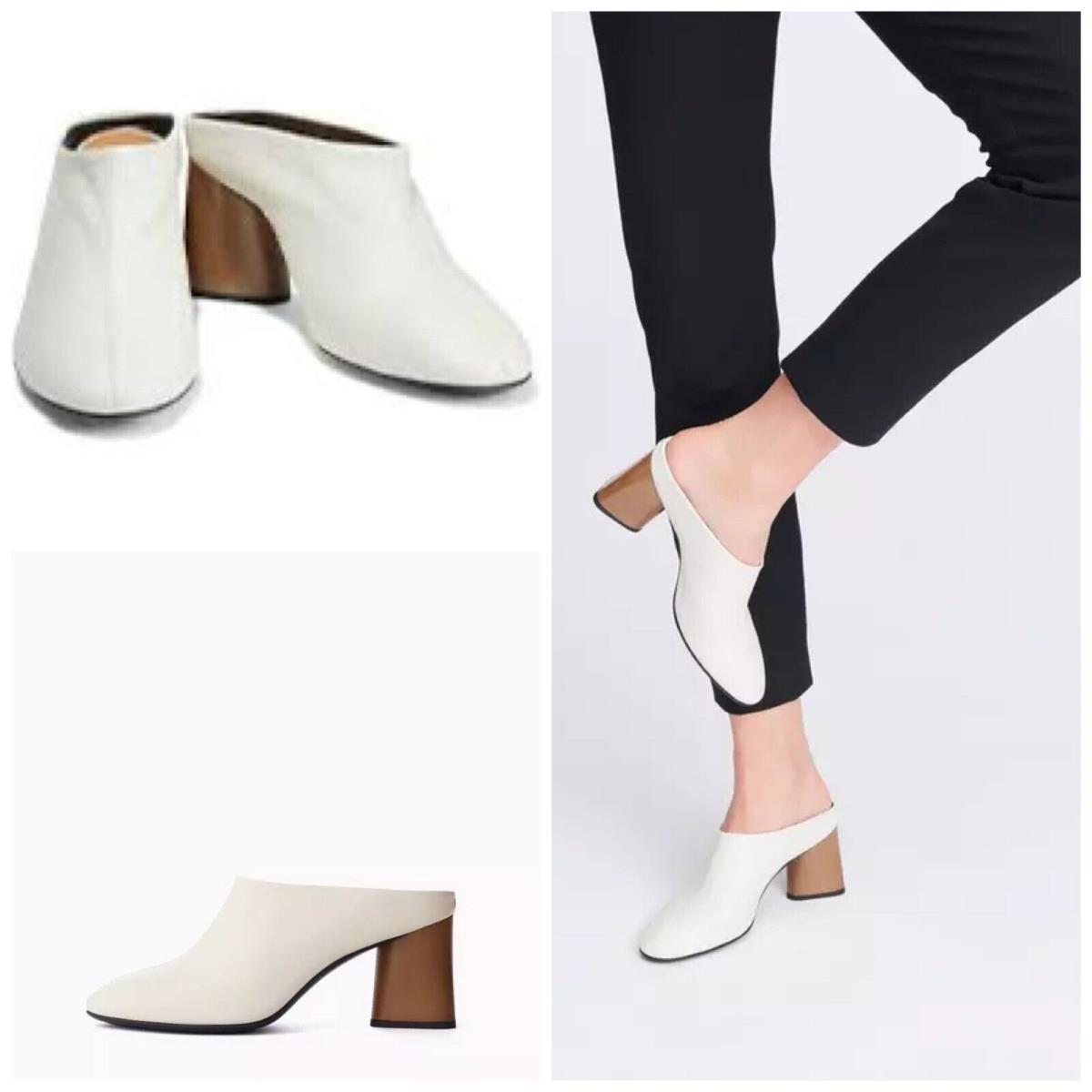 Rag Bone Fei Mule In Antique White Size: EU39 US:9