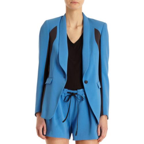 Rag Bone Blue Jefferson Blazer Jacket Size 0