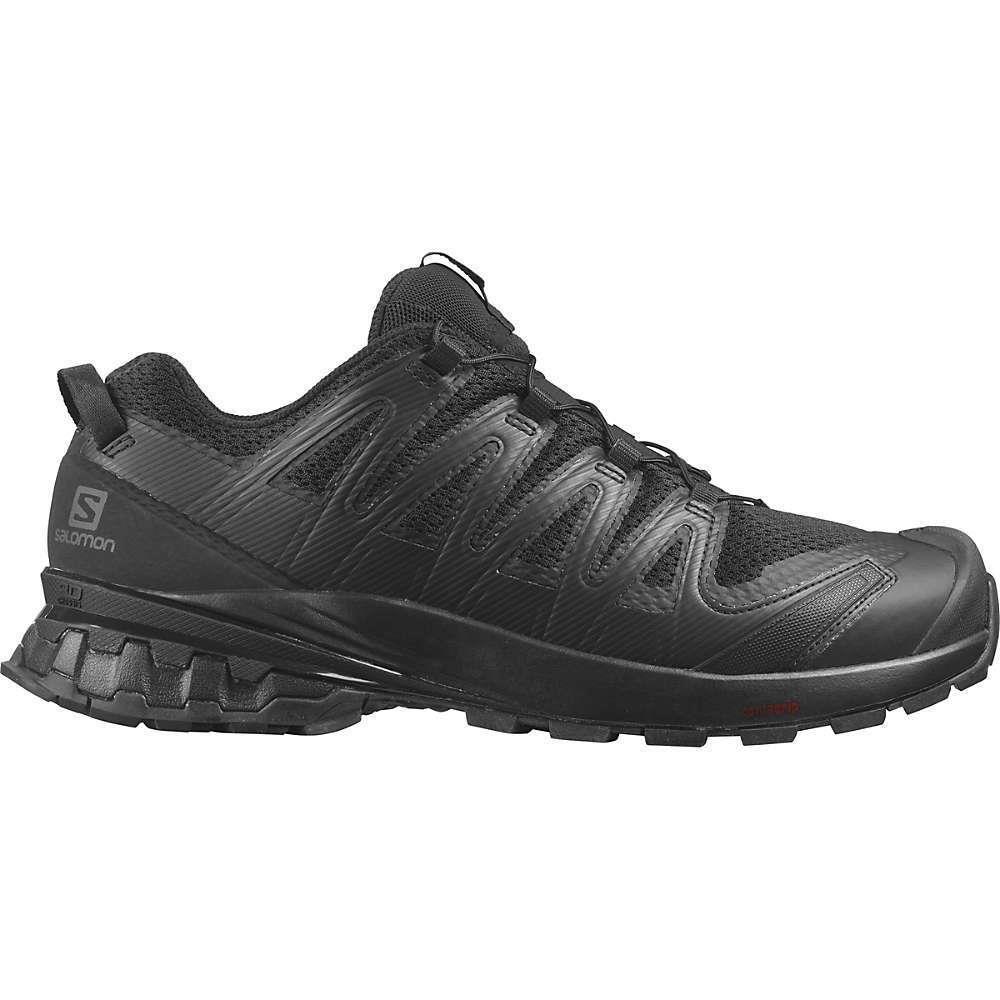 Salomon Men`s XA Pro 3D V8 Shoe - 12.5 - Black/black/black