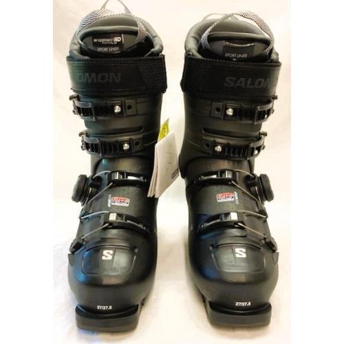 Salomon Men`s S/pro Supra Boa 110 GW Snow Ski Boots Black Size 9.5 27.5