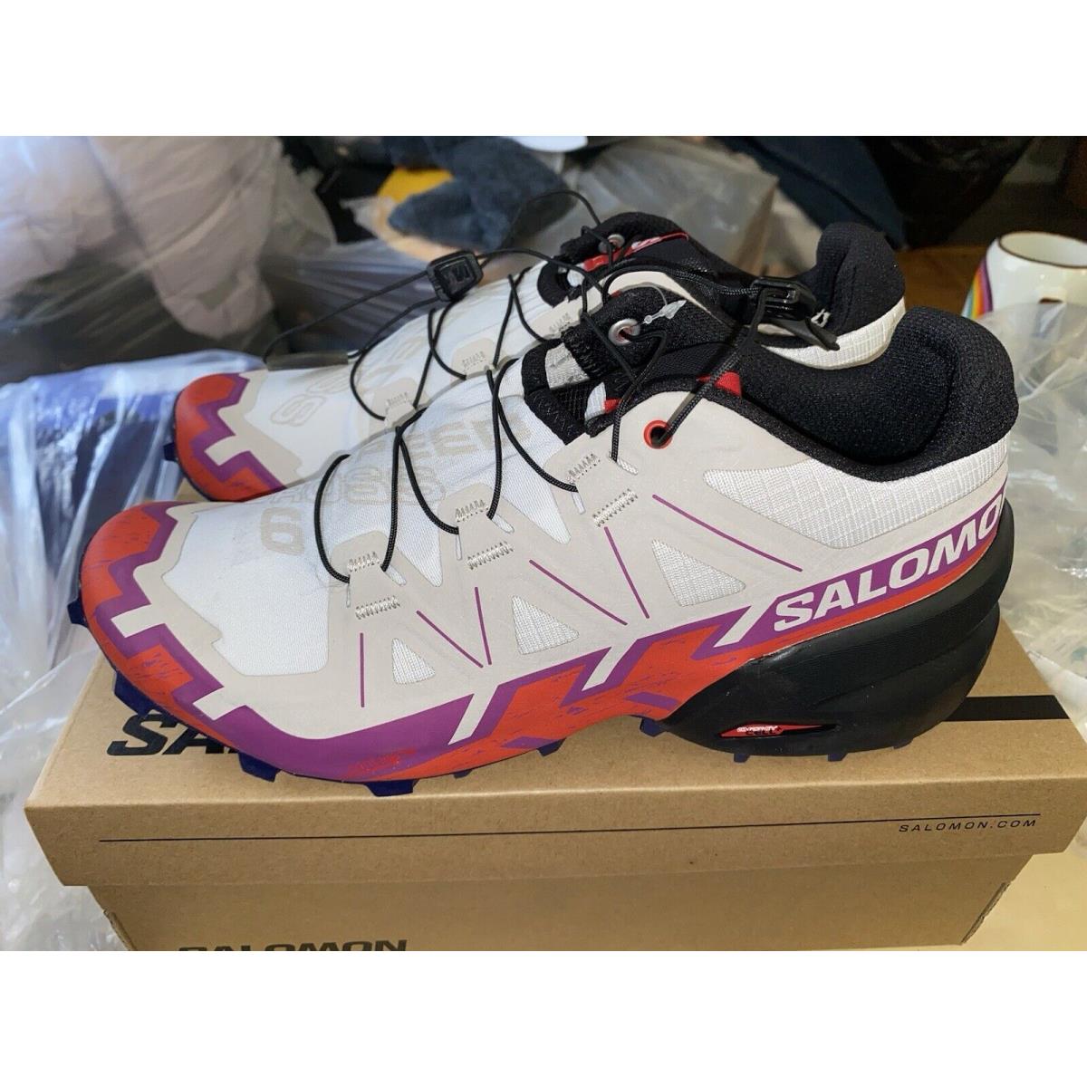 Salomon Womens Speedcross 6 Shoes Size 9