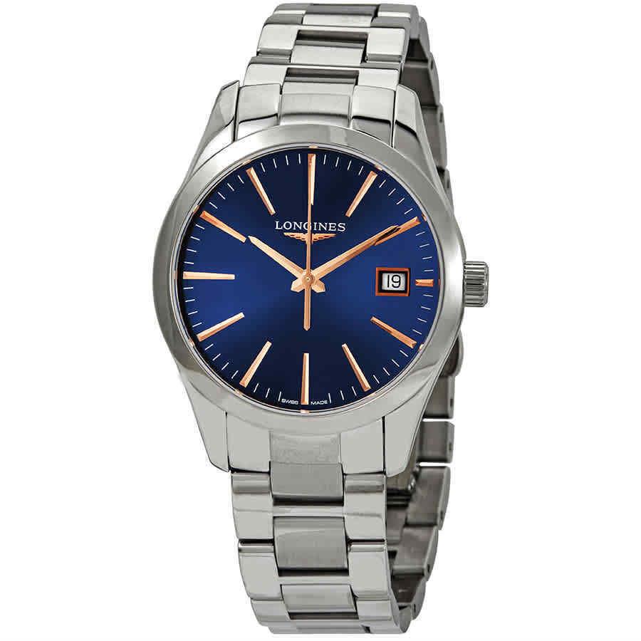 Longines Conquest Classic Quartz Blue Dial Ladies Watch L23864926