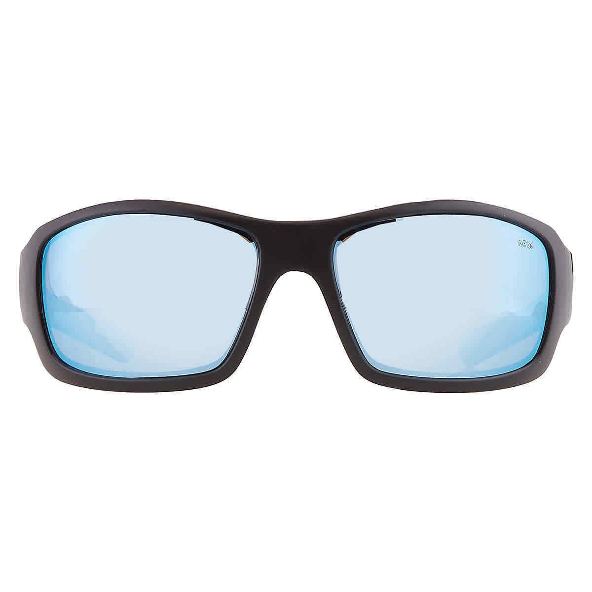 Revo Bearing Blue Water Polarized Wrap Men`s Sunglasses RE 4057 01 BL 63