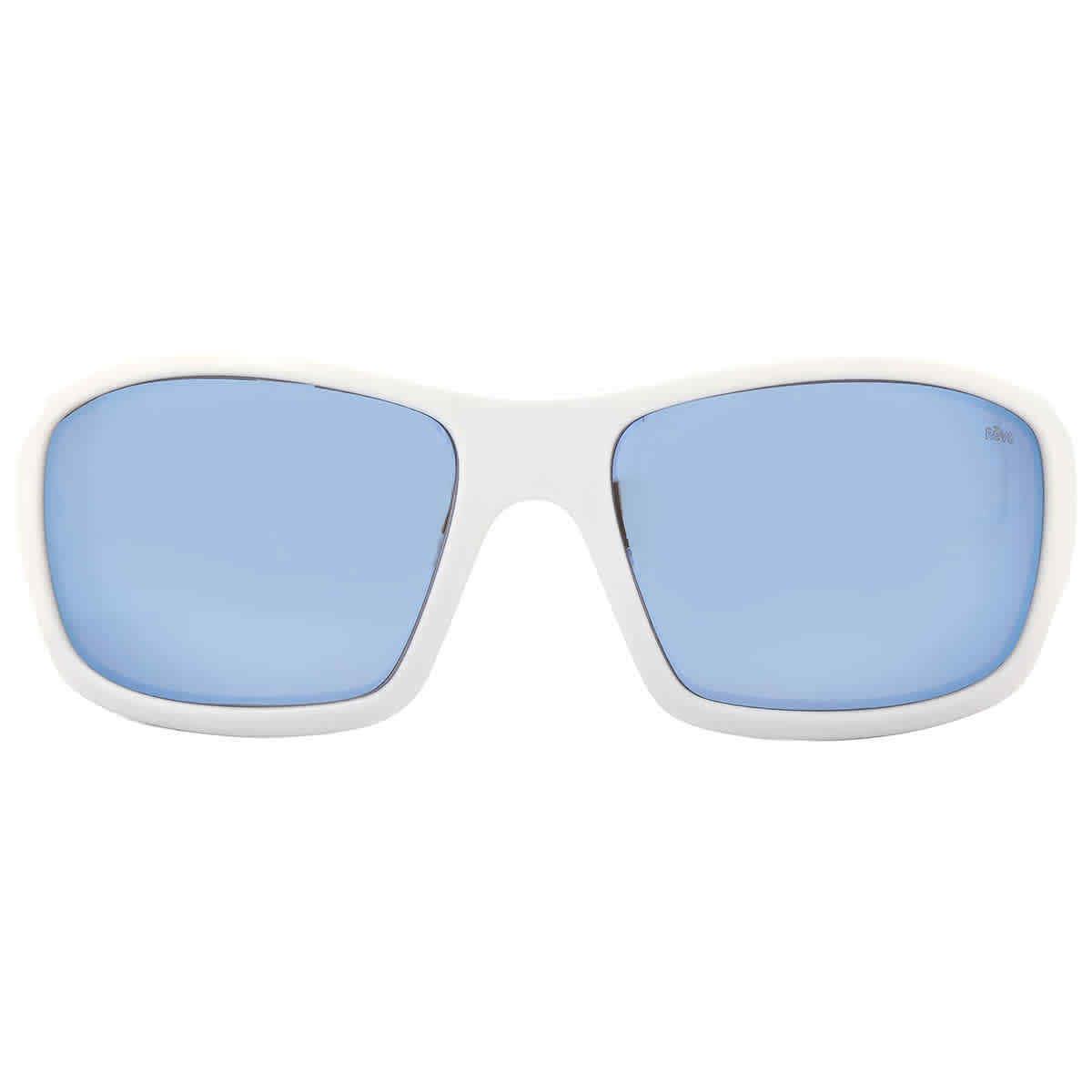 Revo Bearing Blue Water Polarized Wrap Men`s Sunglasses RE 4057 09 BL 64