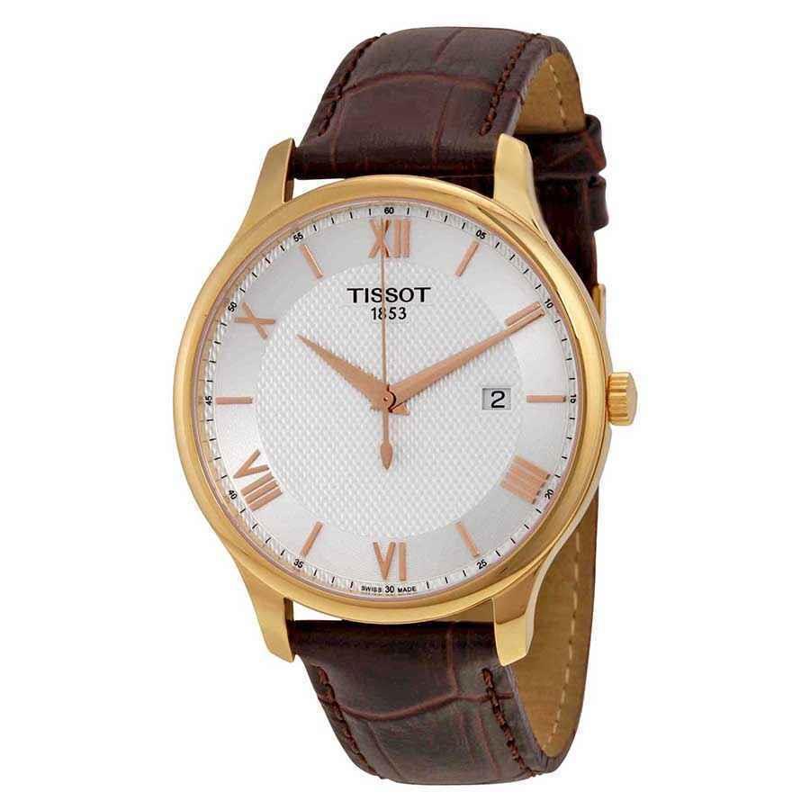 Tissot Tradition Gents Quartz Silver Dial Men`s Watch T0636103603800