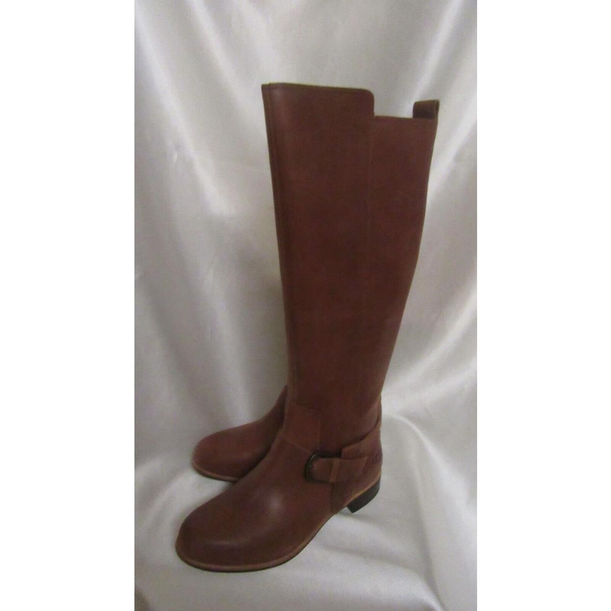 Women`s Ugg W Katelyn Walking/ Riding Boot Size 7 M Brown W/119292 Leather