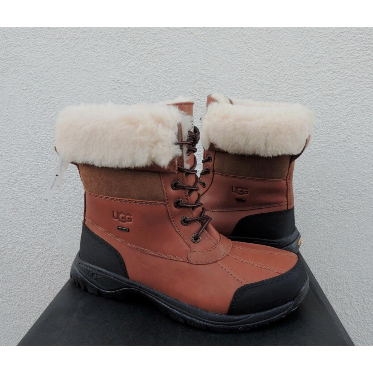 Ugg Butte Worchester Waterproof Suede Leather Snow Boots Men US 9/ Eur 42