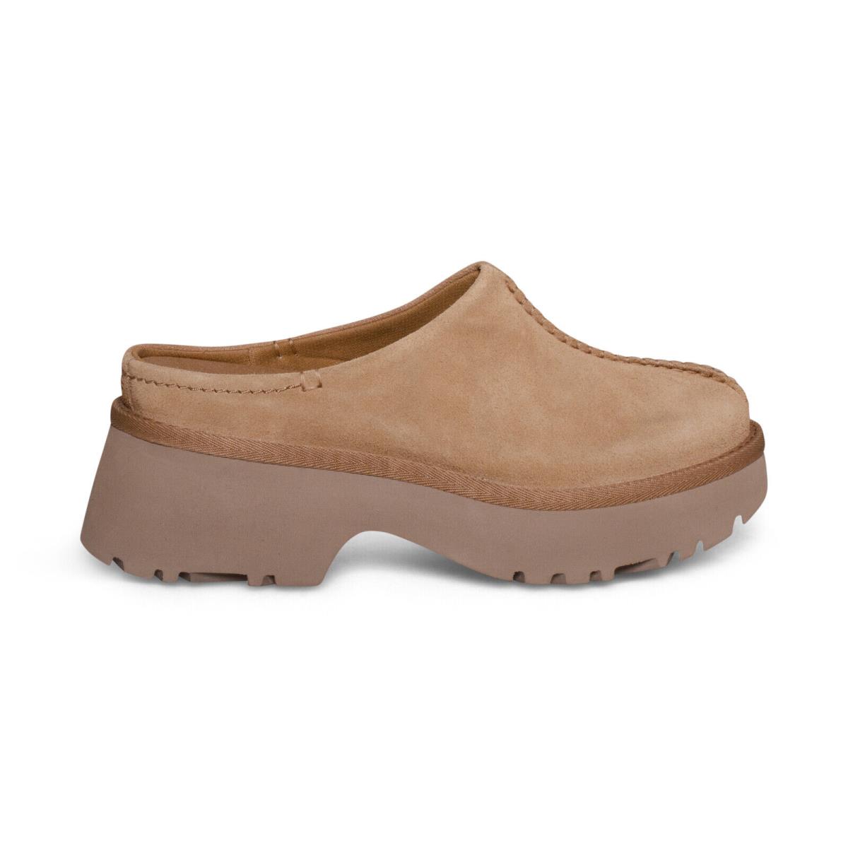 Ugg Heights Clog Chestnut Suede Slip ON Women`s Shoes Size US 8/UK 6