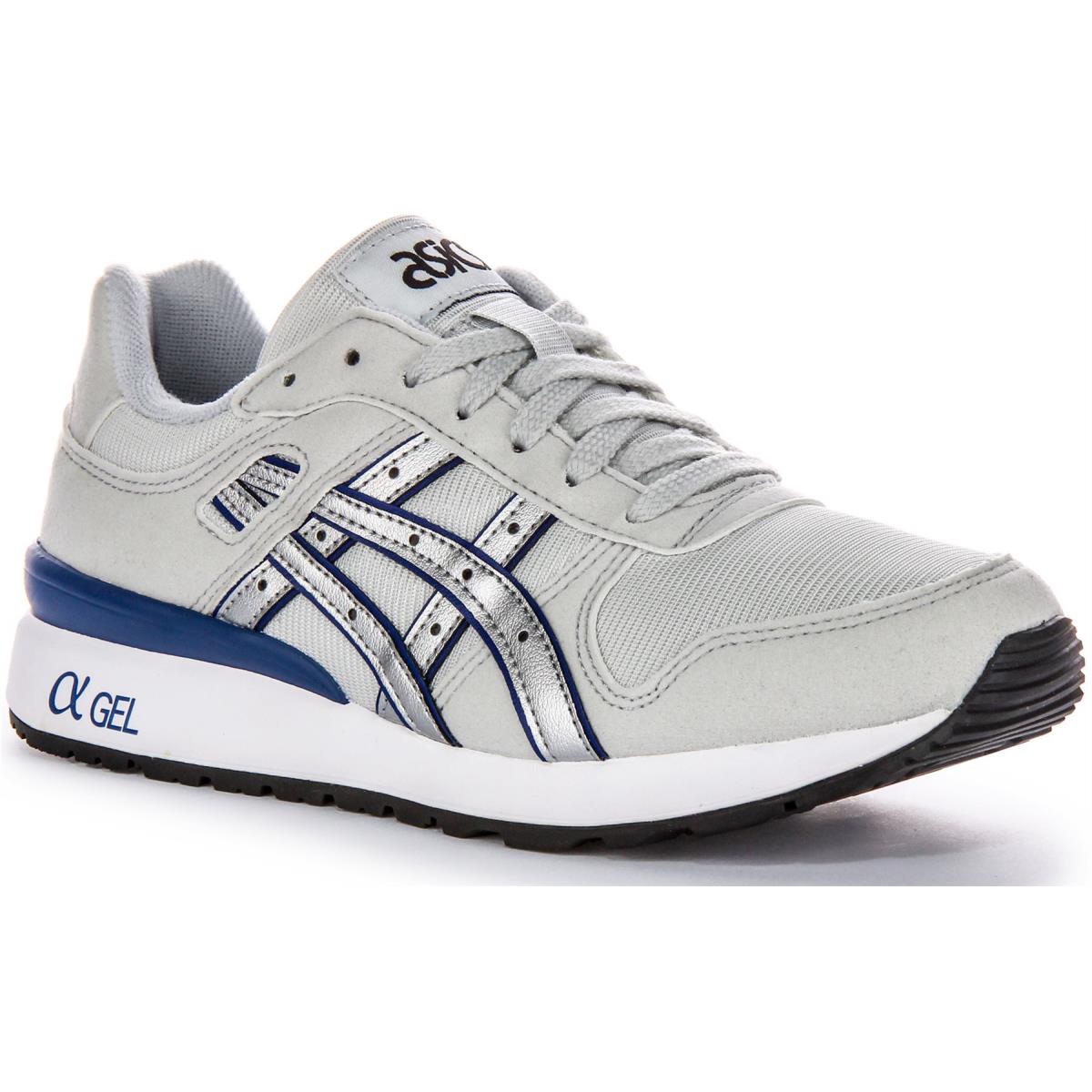 Asics Gt-ii 80s Gel Tech Classic Running Mens Sneakers In White Blue US 4 - 14 GREY BLUE